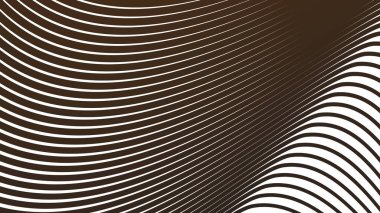 Modern soyut duvar kağıdı dokusu ve dijital tasarım için koyu kahverengi çizgili eğri çizgisi modern duvar kağıdı dokusu ve dijital tasarım için koyu kahverengi çizgili arka plan