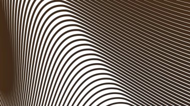 Modern soyut duvar kağıdı dokusu ve dijital tasarım için koyu kahverengi çizgili eğri çizgisi modern duvar kağıdı dokusu ve dijital tasarım için koyu kahverengi çizgili arka plan