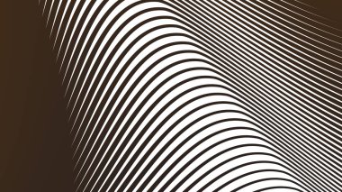 Modern soyut duvar kağıdı dokusu ve dijital tasarım için koyu kahverengi çizgili eğri çizgisi modern duvar kağıdı dokusu ve dijital tasarım için koyu kahverengi çizgili arka plan