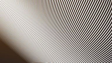 Modern soyut duvar kağıdı dokusu ve dijital tasarım için koyu kahverengi çizgili eğri çizgisi modern duvar kağıdı dokusu ve dijital tasarım için koyu kahverengi çizgili arka plan