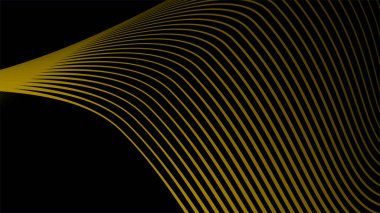 Zarif Altın Çizgili Karanlık Arkaplan Lüks, Premium ve Modern Tasarım Styl İçin Şablon