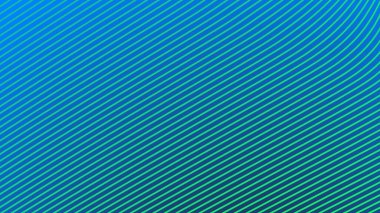 Taze, Modern ve Dinamik Görüntü Dizaynı Çizgili Mavi Yeşil Gradyan Arkaplanı