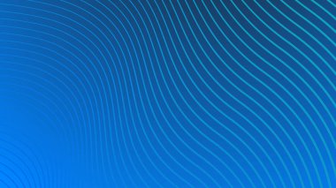 Taze, Modern ve Dinamik Görüntü Dizaynı Çizgili Mavi Yeşil Gradyan Arkaplanı