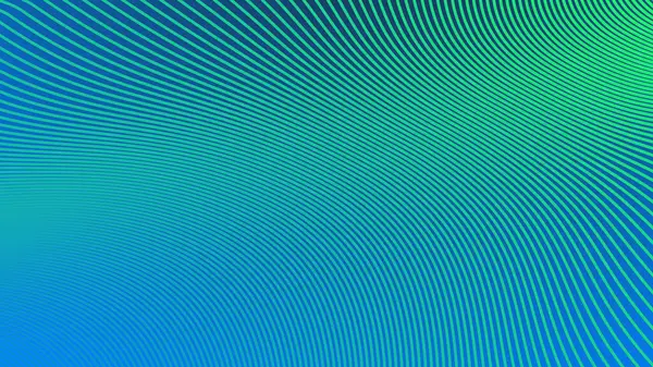 Taze, Modern ve Dinamik Görüntü Dizaynı Çizgili Mavi Yeşil Gradyan Arkaplanı