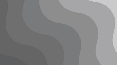 Modern, Zarif ve Minimalist Tasarım Projesi için Gri Katmanlı Gradyan Dalga Arkaplanı