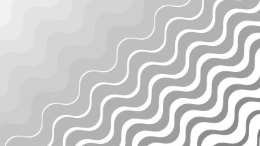 Modern, Zarif ve Minimalist Tasarım Projesi için Gri Katmanlı Gradyan Dalga Arkaplanı