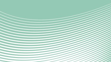 Modern Web, Sunum ve Grafik Tasarım için Beyaz Çizgili Tosca Darphane Arkaplanı veya Modern Web, Sunum veya Grafik Tasarım Kullanımı için Beyaz Çizgili Beyaz Çizgili Nane Çizgisi