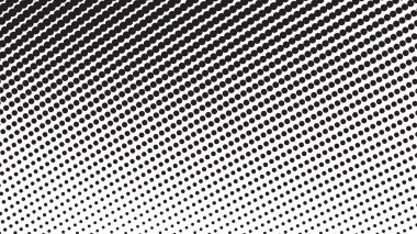 Modern Tasarım, Poster veya Web Düzeni için Siyah ve Beyaz Yarıtonlu Polkadot Soyutlamaları Modern Tasarım, Poster veya Web Düzeni