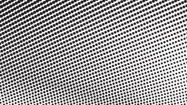 Modern Tasarım, Poster veya Web Düzeni için Siyah ve Beyaz Yarıtonlu Polkadot Soyutlamaları Modern Tasarım, Poster veya Web Düzeni