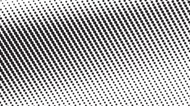 Modern Tasarım, Poster veya Web Düzeni için Siyah ve Beyaz Yarıtonlu Polkadot Soyutlamaları Modern Tasarım, Poster veya Web Düzeni