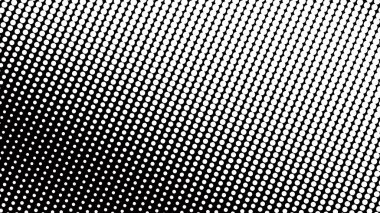 Modern Tasarım, Poster veya Web Düzeni için Siyah ve Beyaz Yarıtonlu Polkadot Soyutlamaları Modern Tasarım, Poster veya Web Düzeni