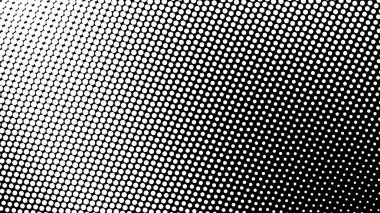 Modern Tasarım, Poster veya Web Düzeni için Siyah ve Beyaz Yarıtonlu Polkadot Soyutlamaları Modern Tasarım, Poster veya Web Düzeni