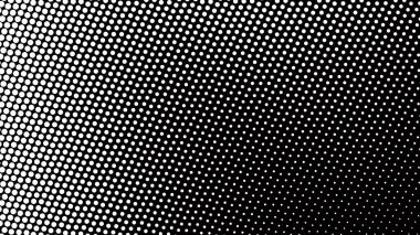 Modern Tasarım, Poster veya Web Düzeni için Siyah ve Beyaz Yarıtonlu Polkadot Soyutlamaları Modern Tasarım, Poster veya Web Düzeni