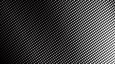 Modern Tasarım, Poster veya Web Düzeni için Siyah ve Beyaz Yarıtonlu Polkadot Soyutlamaları Modern Tasarım, Poster veya Web Düzeni
