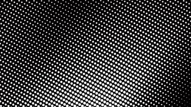 Modern Tasarım, Poster veya Web Düzeni için Siyah ve Beyaz Yarıtonlu Polkadot Soyutlamaları Modern Tasarım, Poster veya Web Düzeni