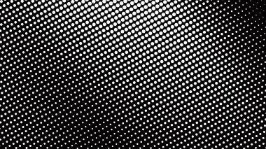 Modern Tasarım, Poster veya Web Düzeni için Siyah ve Beyaz Yarıtonlu Polkadot Soyutlamaları Modern Tasarım, Poster veya Web Düzeni