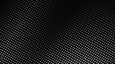 Modern Tasarım, Poster veya Web Düzeni için Siyah ve Beyaz Yarıtonlu Polkadot Soyutlamaları Modern Tasarım, Poster veya Web Düzeni