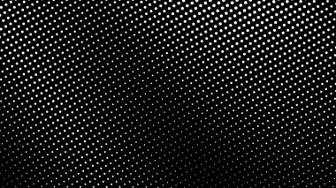 Modern Tasarım, Poster veya Web Düzeni için Siyah ve Beyaz Yarıtonlu Polkadot Soyutlamaları Modern Tasarım, Poster veya Web Düzeni
