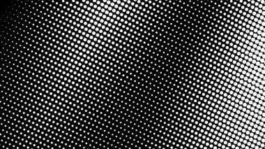 Modern Tasarım, Poster veya Web Düzeni için Siyah ve Beyaz Yarıtonlu Polkadot Soyutlamaları Modern Tasarım, Poster veya Web Düzeni