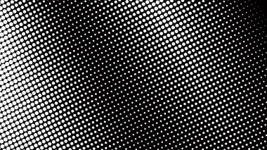 Modern Tasarım, Poster veya Web Düzeni için Siyah ve Beyaz Yarıtonlu Polkadot Soyutlamaları Modern Tasarım, Poster veya Web Düzeni