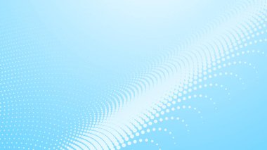 Modern Tasarım, Poster veya Dijital Sanat Çalışmaları için Mavi Gradyan Polkadot Soyutlama Arkaplanı Modern Tasarım, Poster veya Dijital Sanatsal Sanat