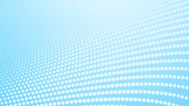 Modern Tasarım, Poster veya Dijital Sanat Çalışmaları için Mavi Gradyan Polkadot Soyutlama Arkaplanı Modern Tasarım, Poster veya Dijital Sanatsal Sanat