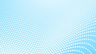 Modern Tasarım, Poster veya Dijital Sanat Çalışmaları için Mavi Gradyan Polkadot Soyutlama Arkaplanı Modern Tasarım, Poster veya Dijital Sanatsal Sanat