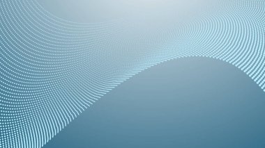 Modern Tasarım, Poster veya Dijital Sanat Çalışmaları için Mavi Gradyan Polkadot Soyutlama Arkaplanı Modern Tasarım, Poster veya Dijital Sanatsal Sanat