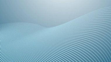 Modern Tasarım, Poster veya Dijital Sanat Çalışmaları için Mavi Gradyan Polkadot Soyutlama Arkaplanı Modern Tasarım, Poster veya Dijital Sanatsal Sanat