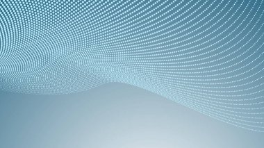 Modern Tasarım, Poster veya Dijital Sanat Çalışmaları için Mavi Gradyan Polkadot Soyutlama Arkaplanı Modern Tasarım, Poster veya Dijital Sanatsal Sanat
