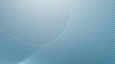 Modern Tasarım, Poster veya Dijital Sanat Çalışmaları için Mavi Gradyan Polkadot Soyutlama Arkaplanı Modern Tasarım, Poster veya Dijital Sanatsal Sanat