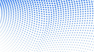 Modern Tasarım ve Dijital Görüntü için Polkadot Design ve Dijital Görüntü Mavisi ile Mavi Yarıtonlu Soyut Arkaplan Modern Tasarım ve Dijital Görüntüler İçin Polkadot Deseni