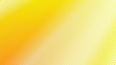 Canlı Modern Tasarım ve Dijital Kullanım için Turuncu Sarı Çizgili Eğri Çizgisi Soyut Arkaplan