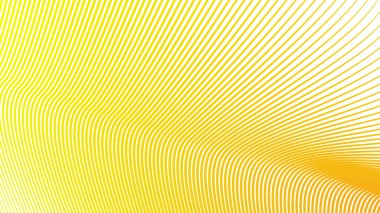 Canlı Modern Tasarım ve Dijital Kullanım için Turuncu Sarı Çizgili Eğri Çizgisi Soyut Arkaplan