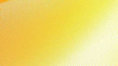 Canlı Modern Tasarım ve Dijital Kullanım için Turuncu Sarı Çizgili Eğri Çizgisi Soyut Arkaplan