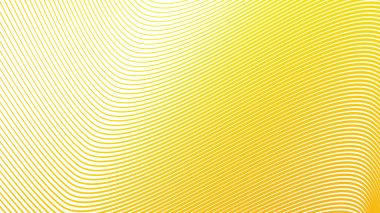 Canlı Modern Tasarım ve Dijital Kullanım için Turuncu Sarı Çizgili Eğri Çizgisi Soyut Arkaplan