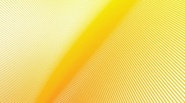 Canlı Modern Tasarım ve Dijital Kullanım için Turuncu Sarı Çizgili Eğri Çizgisi Soyut Arkaplan