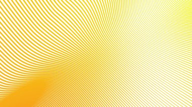 Canlı Modern Tasarım ve Dijital Kullanım için Turuncu Sarı Çizgili Eğri Çizgisi Soyut Arkaplan