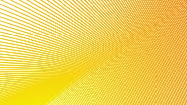 Canlı Modern Tasarım ve Dijital Kullanım için Turuncu Sarı Çizgili Eğri Çizgisi Soyut Arkaplan