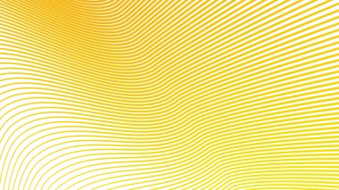 Canlı Modern Tasarım ve Dijital Kullanım için Turuncu Sarı Çizgili Eğri Çizgisi Soyut Arkaplan