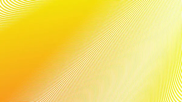 Canlı Modern Tasarım ve Dijital Kullanım için Turuncu Sarı Çizgili Eğri Çizgisi Soyut Arkaplan