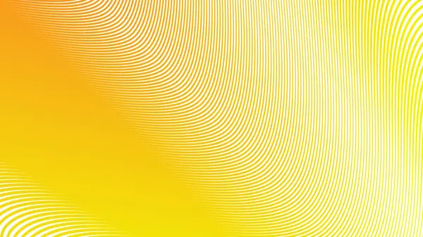 Canlı Modern Tasarım ve Dijital Kullanım için Turuncu Sarı Çizgili Eğri Çizgisi Soyut Arkaplan