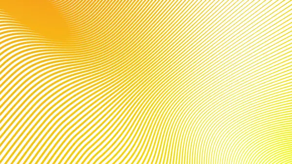 Canlı Modern Tasarım ve Dijital Kullanım için Turuncu Sarı Çizgili Eğri Çizgisi Soyut Arkaplan