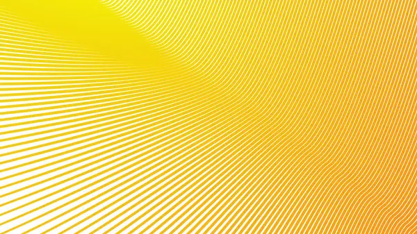 Canlı Modern Tasarım ve Dijital Kullanım için Turuncu Sarı Çizgili Eğri Çizgisi Soyut Arkaplan