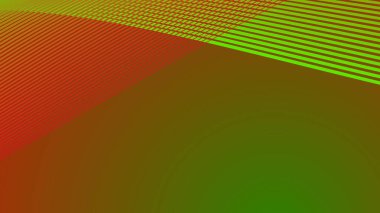 Modern Dijital Tasarım, UI ve Çizgili Çizgili Çizgi Çizgisi Arkaplanı ile Soyut Kırmızı ve Yeşil Modern Dijital Tasarım, UI ve Yaratıcı Görsel Görüntü Çizgisi Arkaplanı ile