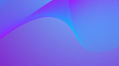 Modern Web Tasarımı, UI ve Dijital Görsel Görsel Arkaplan için Çizgili Çizgiler Çizgisi, Modern Web Tasarımı, UI ve Dijital Görsel Görüntü Çizgisi ile Mavi ve Mor Soyut Arkaplan