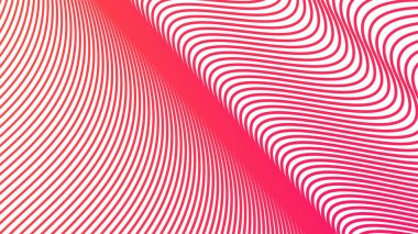 Canlı Modern Tasarım, UI ve Dijital Arkaplan için Çizgili Kırmızı Turuncu Soyut Arkaplan