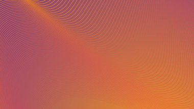 Canlı Modern Tasarım, UI ve Dijital Arkaplan için Çizgili Kırmızı Turuncu Soyut Arkaplan