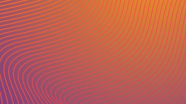 Canlı Modern Tasarım, UI ve Dijital Arkaplan için Çizgili Kırmızı Turuncu Soyut Arkaplan