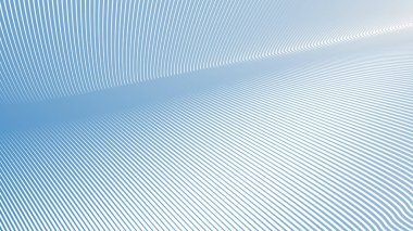 Modern Web Tasarımı, Dijital Sanat için Mavi Çizgili Dalga Çizgisi Soyut Arkaplanı ve Modern Web Tasarımı, Dijital Sanat ve UI Sunumu için Mavi Gökyüzü Çizgisi Soyut Arkaplanı